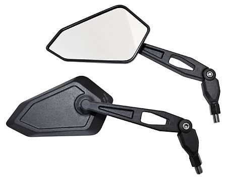 BOOSTER motorcycle mirror set M8 mat black