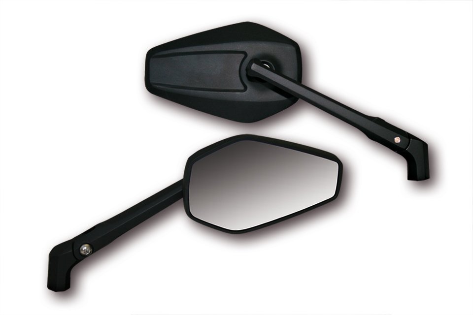 Highsider Spiegels Booster 2 Zwart set