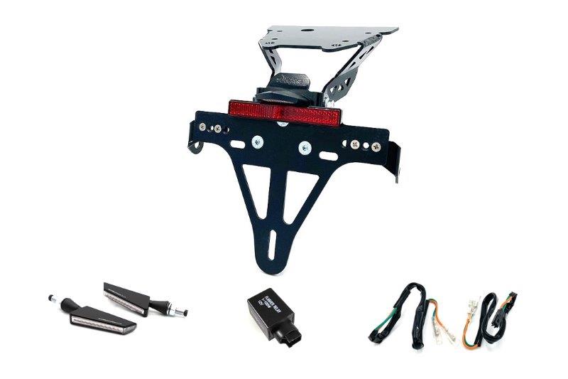 Alpha Technik Kentekenplaathouder Kit met knipperlicht voor Honda NC700/750S