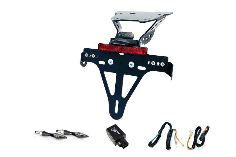 Alpha Technik Kentekenplaathouder Kit met knipperlicht voor Honda NC700/750S