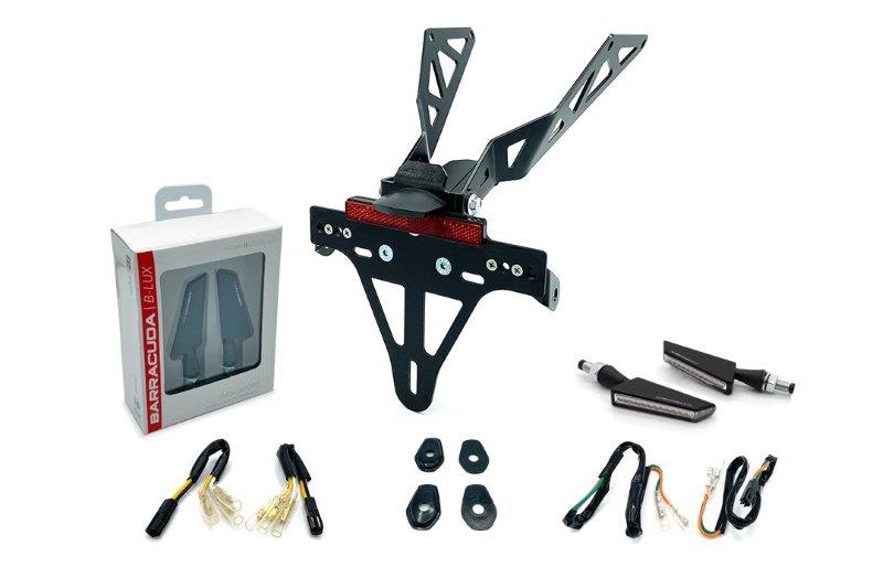 Alpha Technik Kentekenplaathouder Kit met knipperlicht voor Honda CB/CBR650R/RA