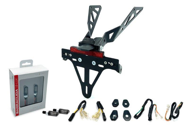 Alpha Technik Kentekenplaathouder Kit met knipperlicht voor Honda CB/CBR650R/RA