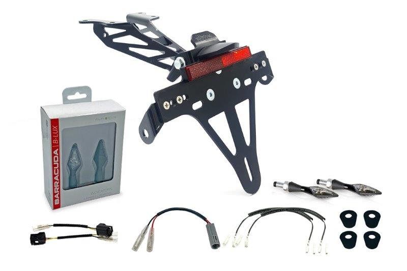 Alpha Technik Kentekenplaathouder Kit met knipperlicht voor Yamaha Tracer 700 vanaf 20-