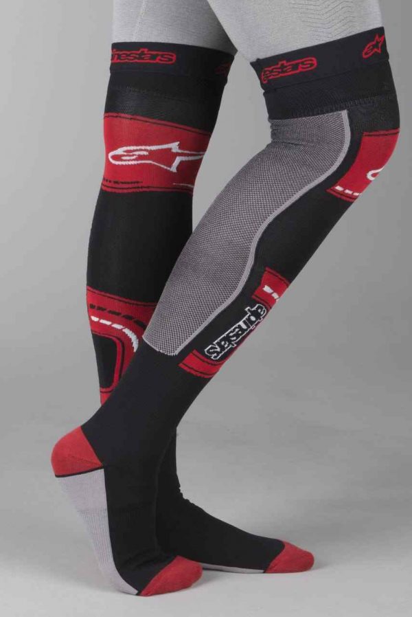 Alpinestars MX Lange Knie Brace Sokken maat L/XL