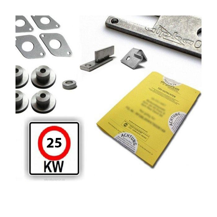 25KW Kit voor Honda CB500 twin met TÜV certificaat