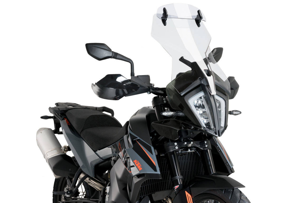 Puig Touring Windscherm Helder Met Opzet Ruitje KTM 790 / 890 Adventure / R / Rally 2019-2022