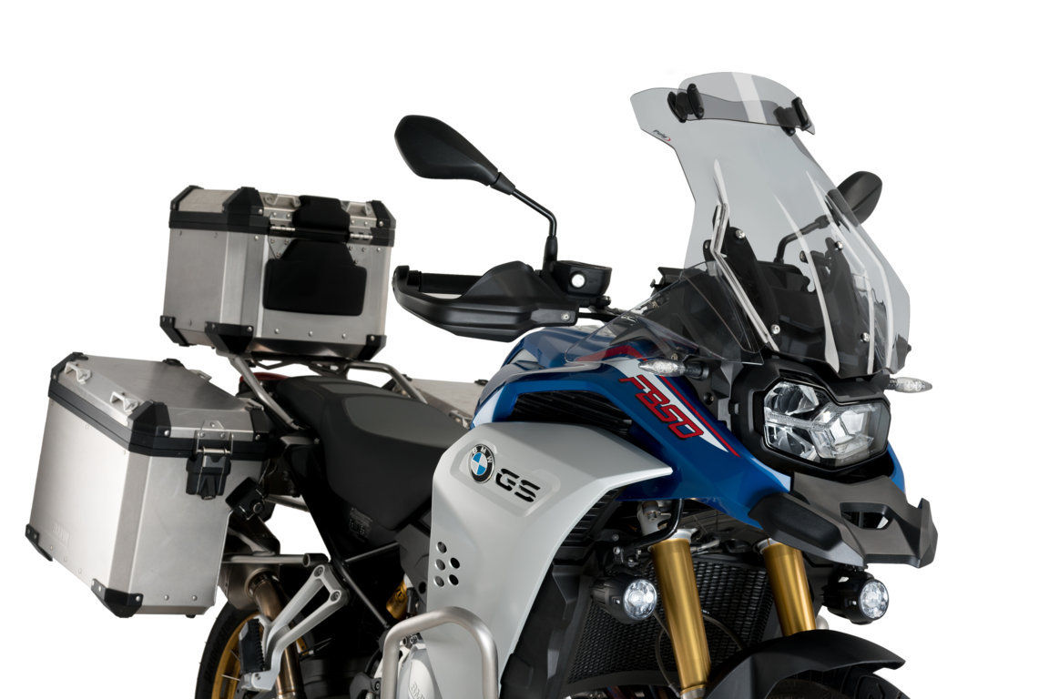 Puig Touring Plus Windscherm Met Opzet Ruitje BMW F 750 GS / F 850 GS Adventure