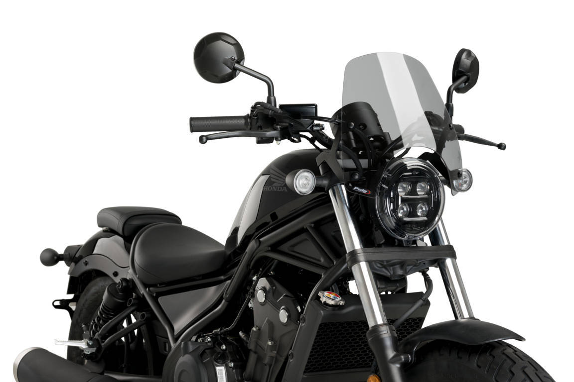 Puig New Generation Sport Windscherm Honda CMX 300 Rebel / 500 Rebel vanaf 2017