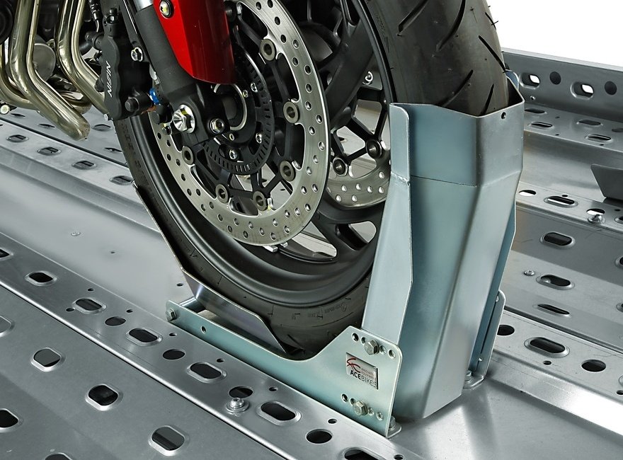 Acebikes SteadyStand® Fixed motorfiets inrij wielklem voor vaste montage