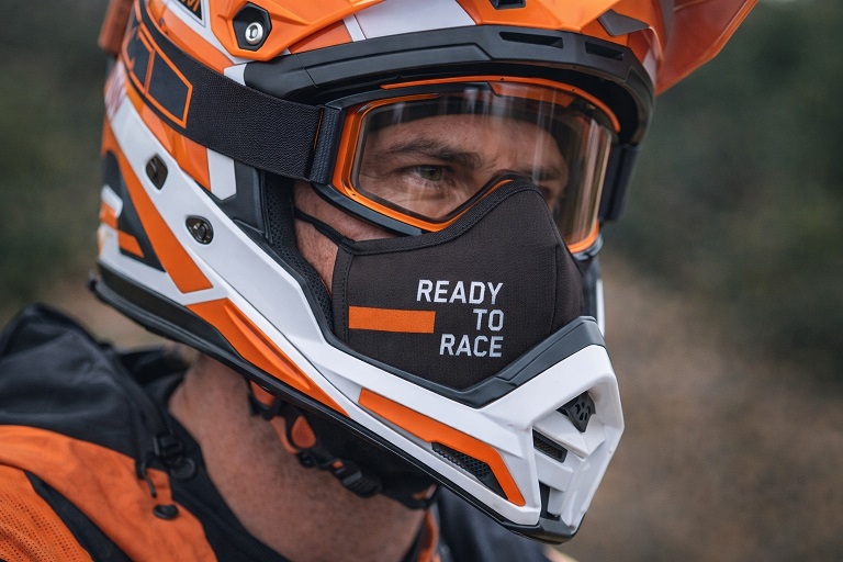 KTM TEAM FACE MASK Stofkap / Mondkapje – Ready to Race