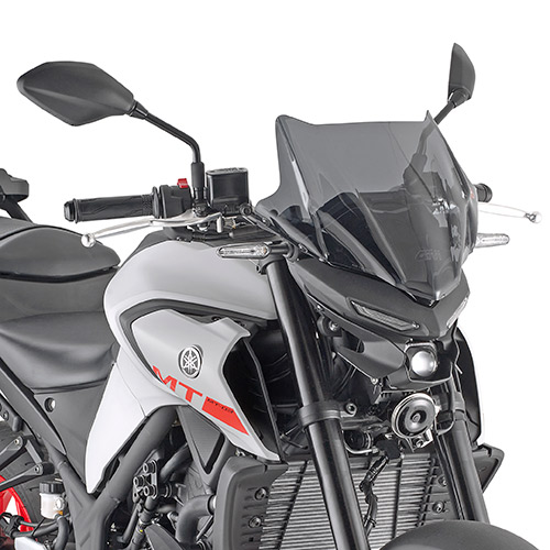 Givi 4128S Windscherm Yamaha MT 03 / Kawasaki Z 650