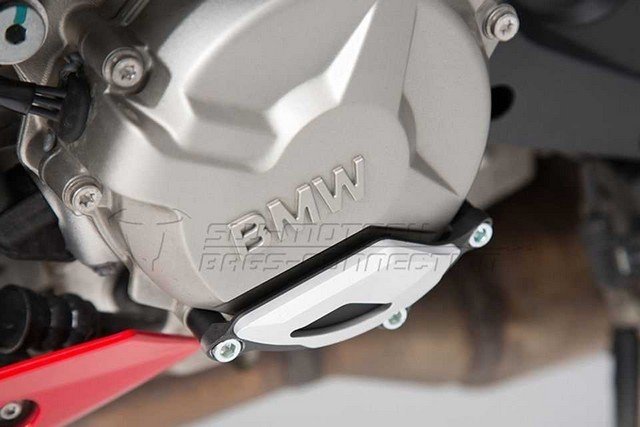 SW-Motech Motordeksel bescherming zwart / zilver BMW S 1000 R (14-)