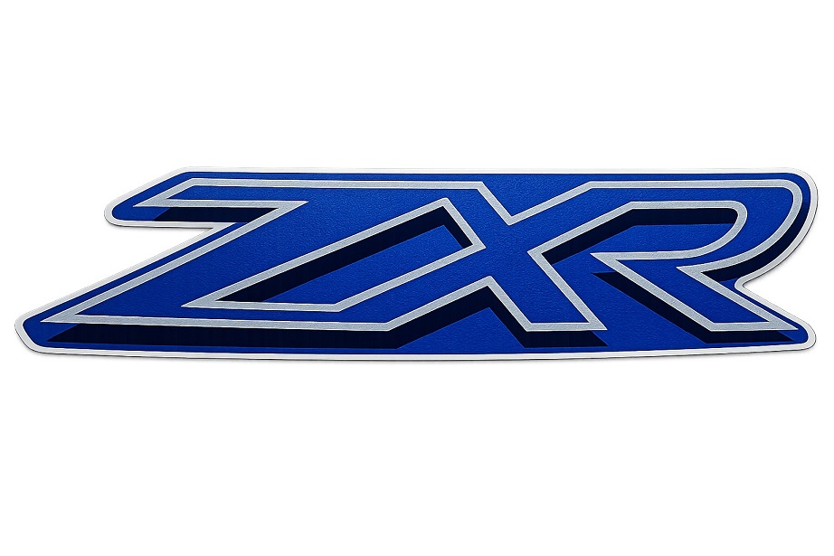 Kawasaki embleem ZXR750J 1992 Tank Blauw zilver 56050-1634