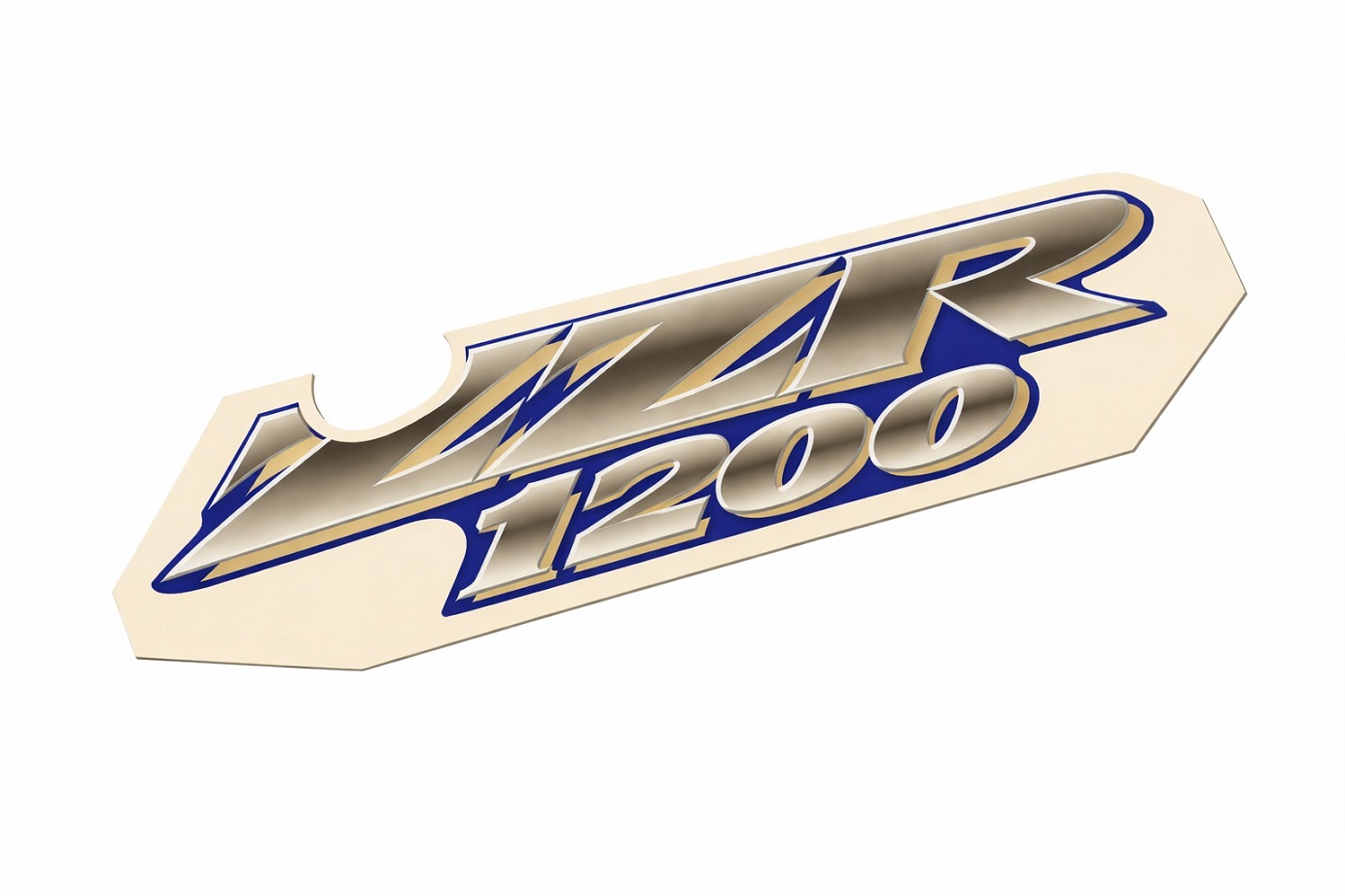 Kawasaki embleem ZZR1200 rechts 2003 56052-1882