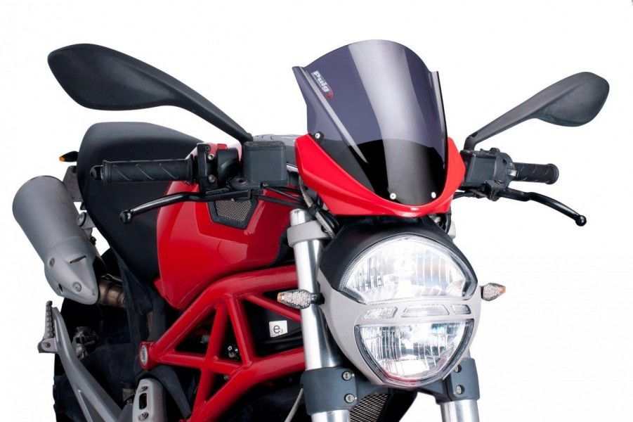 Puig Touring Windscherm Ducati Monster 696 / 796 / 1100 2008-2016