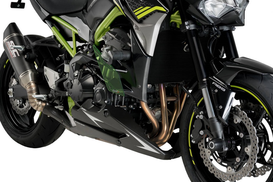 Puig Downforce Spoilers voor Kawasaki Z900 vanaf 2020