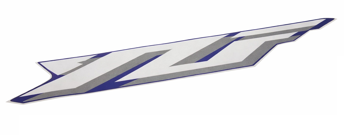Yamaha Embleem YZF-R6 2000 links Blauw Wit 5EB-2839H-40