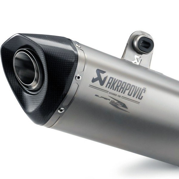 Akrapovic Uitlaat KTM 1290 Super Duke Titanium slip-on