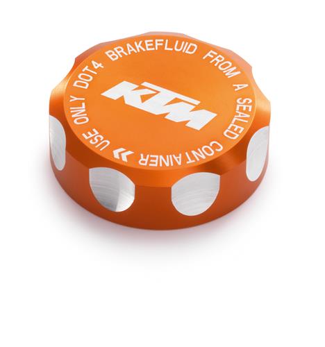 KTM Achterrem Reservoir Dop oranje