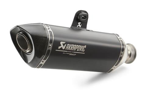 Akrapovic Uitlaat KTM 1290 Super Duke R / GT Titanium slip-on Black Edition