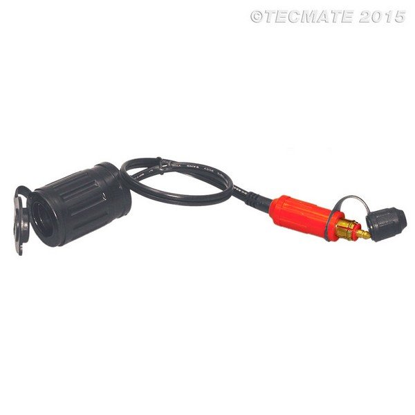 Tecmate Optimate O-16 Auto-socket naar Motor stekker BMW Triumph