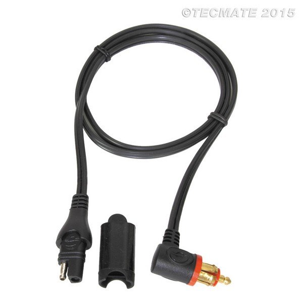 Tecmate Optimate O-29 Verlengkabel adapter SAE naar MOTOR-contact 90°