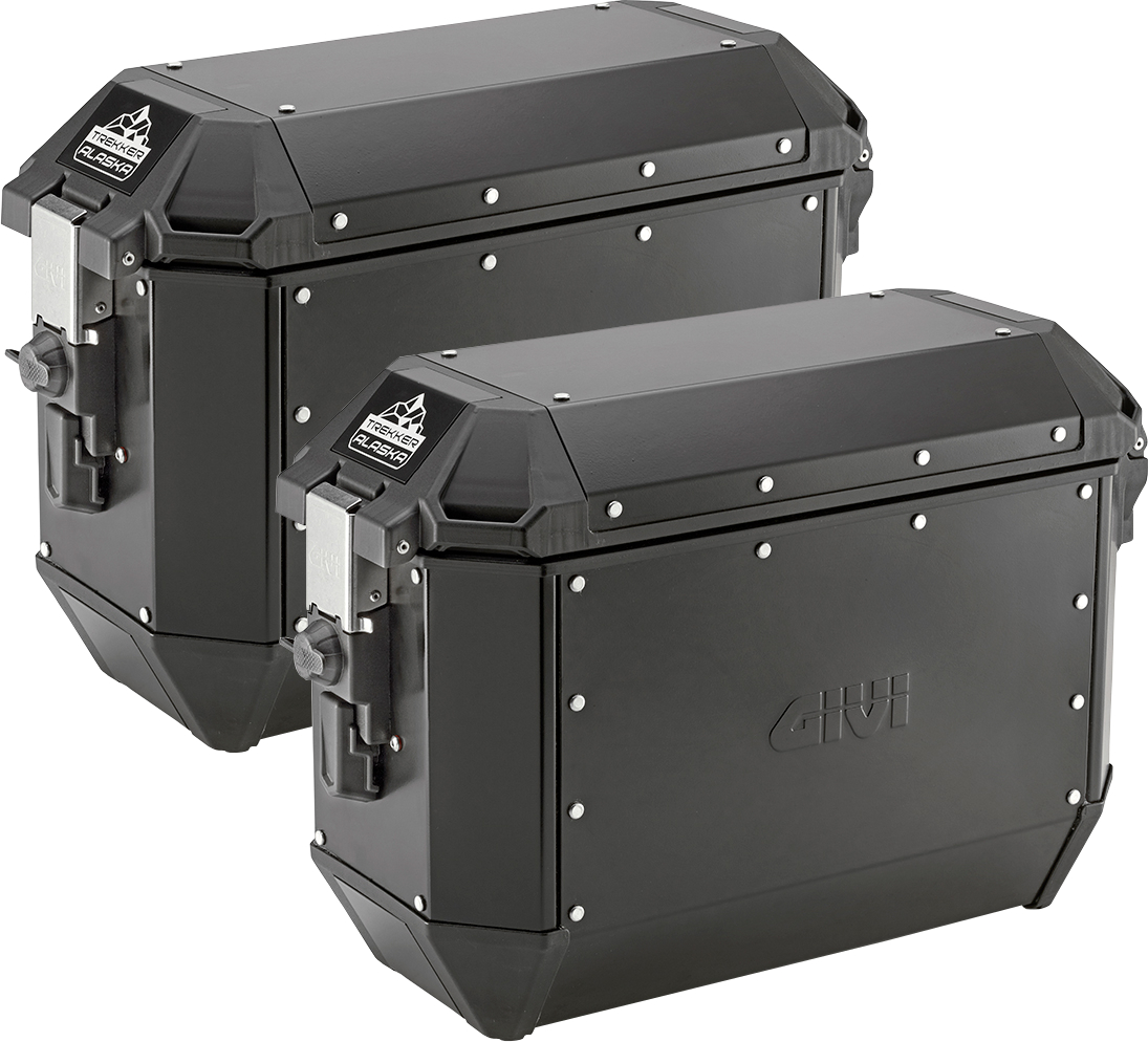 Givi ALA36B Trekker Alaska Adventure zijkofferset 2x 36 Ltr Zwart