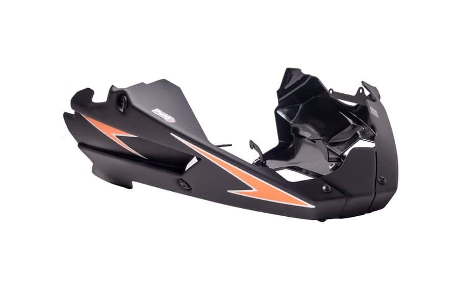 Puig Motorspoiler Kawasaki Z 800 / Z 800 E 2013-2016 Mat Zwart