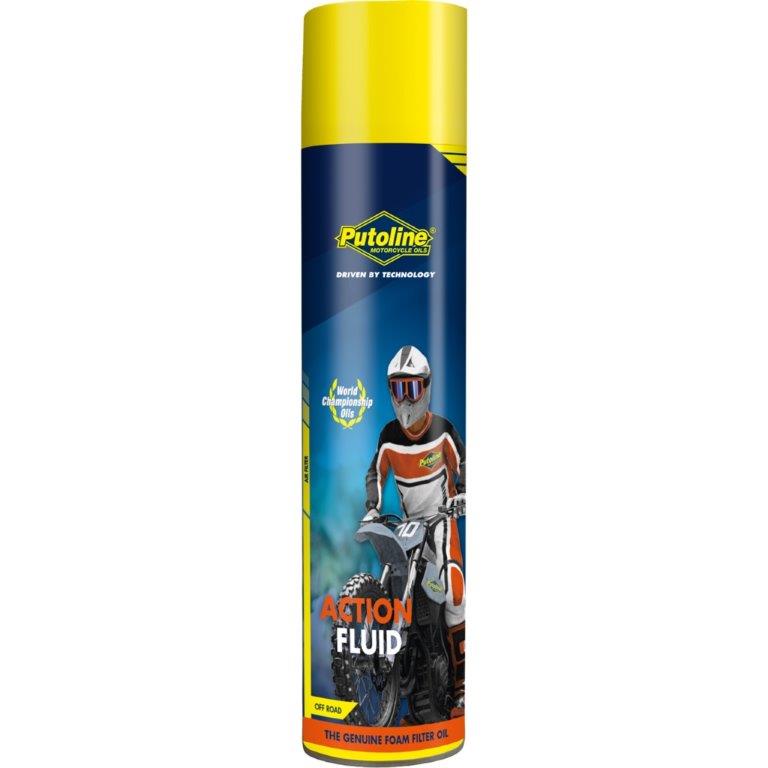 Putoline 600 ml aerosol Action Fluid motorfiets luchtfilterolie