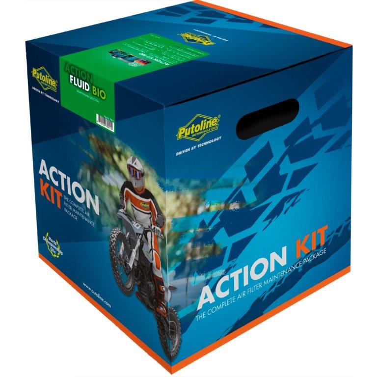 Putoline Action Kit motorfiets Biodegradable verzorgings- onderhoudkit