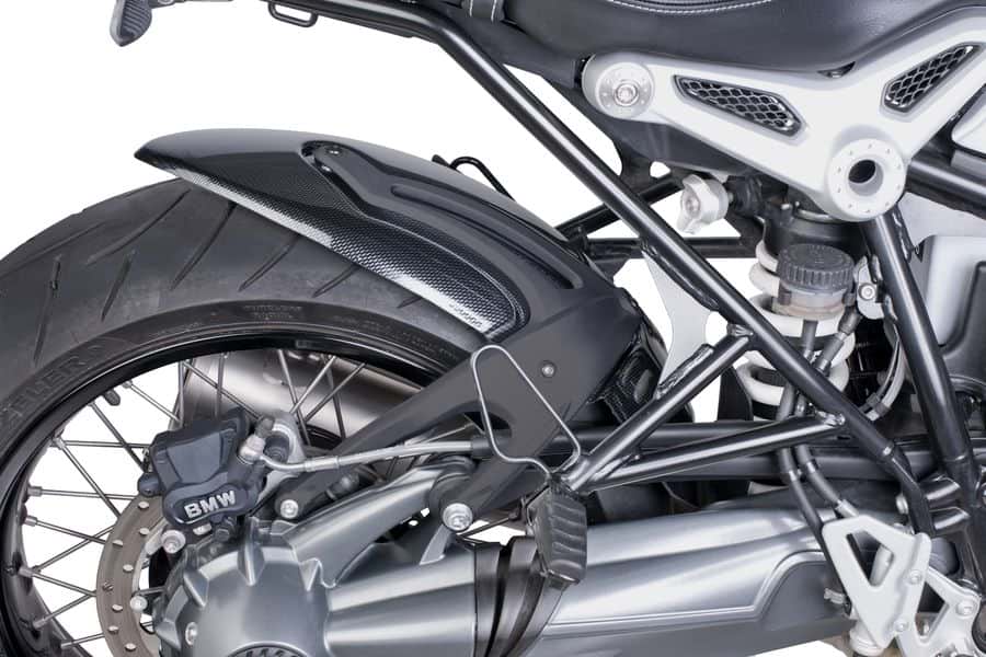 Puig Achterspatbord S Carbon Look Met Alu Support BMW R NineT / Pure / Racer