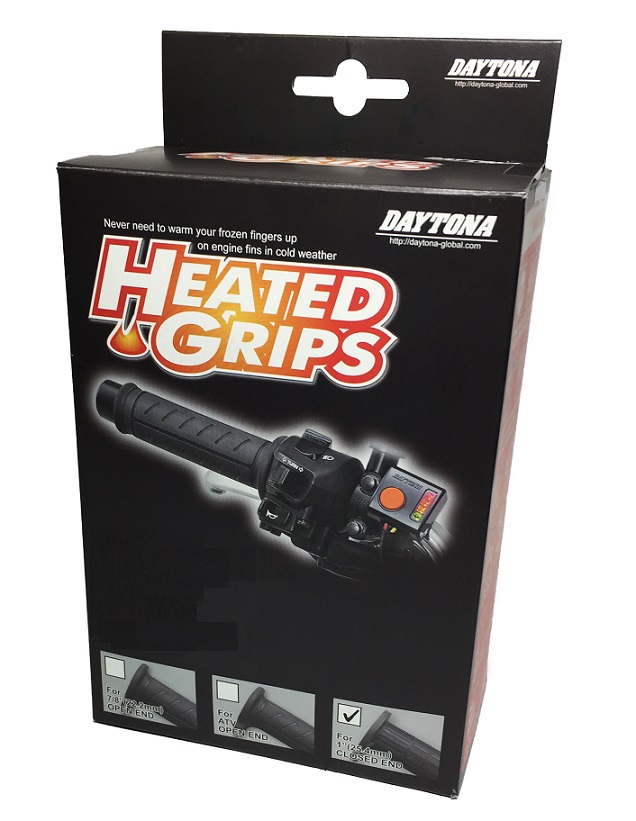 Daytona Handvatverwarming 4-traps 1 inch voor de motorfiets