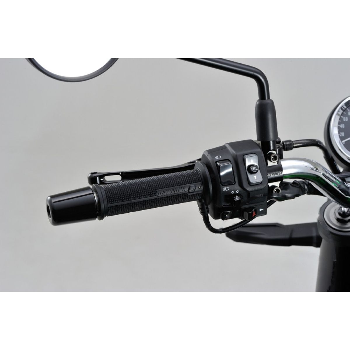Daytona Handvatverwarming 4-traps voor de motorfiets