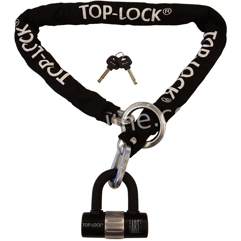 Kettingslot Top Lock  ART3 120cm met U-beugel