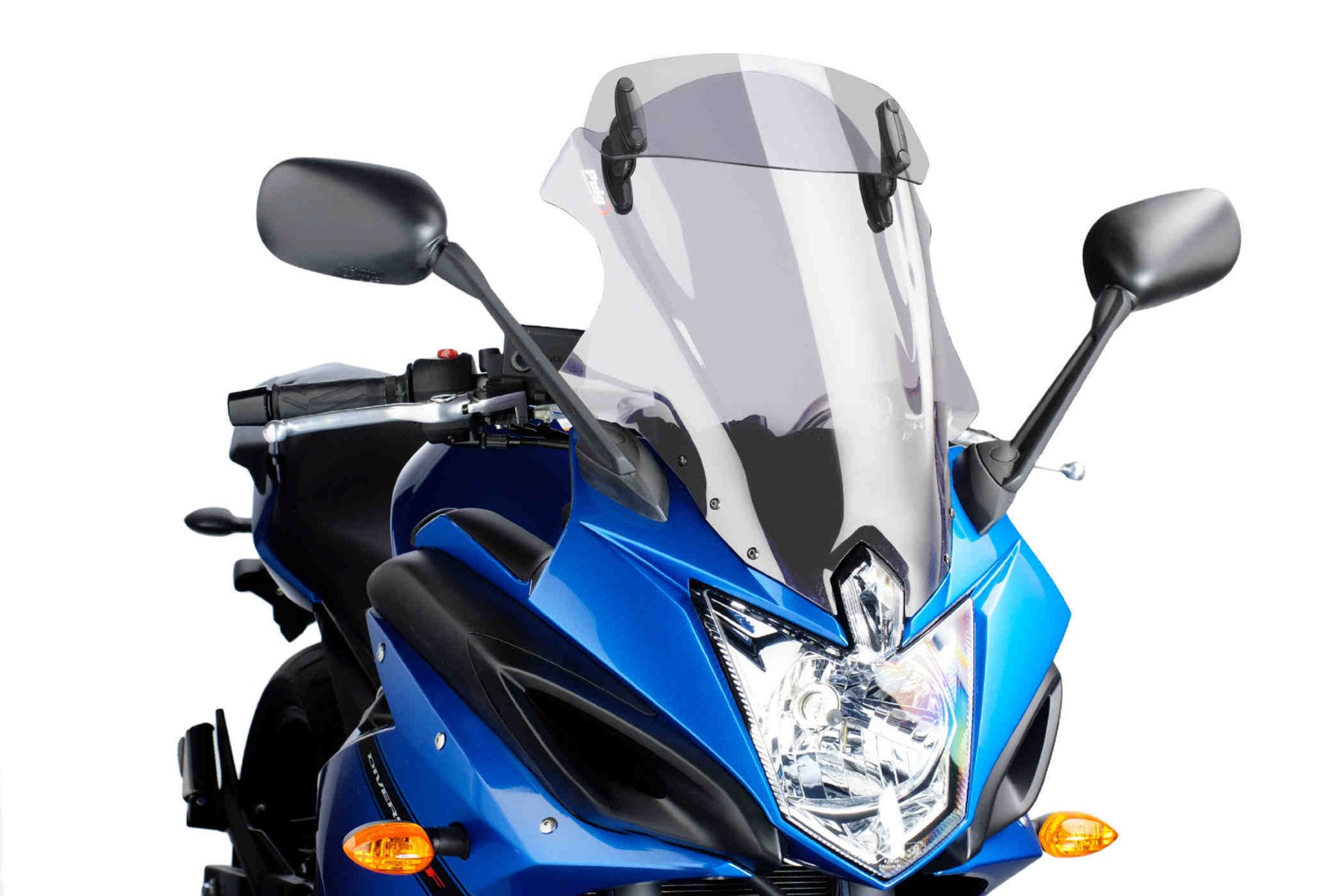 Puig Touring Windscherm Met Opzet Ruitje Yamaha XJ 6 F Diversion 2010-2016