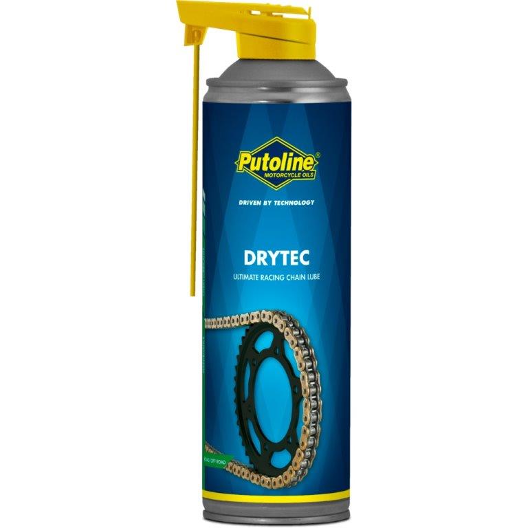 Putoline 500 ml aerosol Drytec motorfiets kettingspray