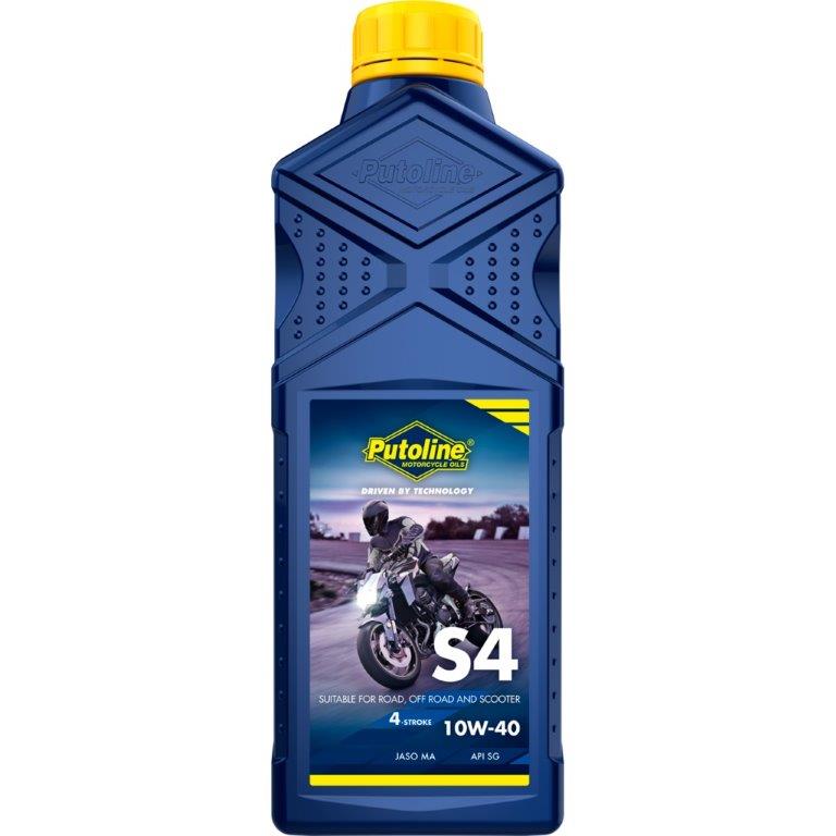 Putoline 1 liter S4 10W-40 minerale 4 takt motorfietsolie