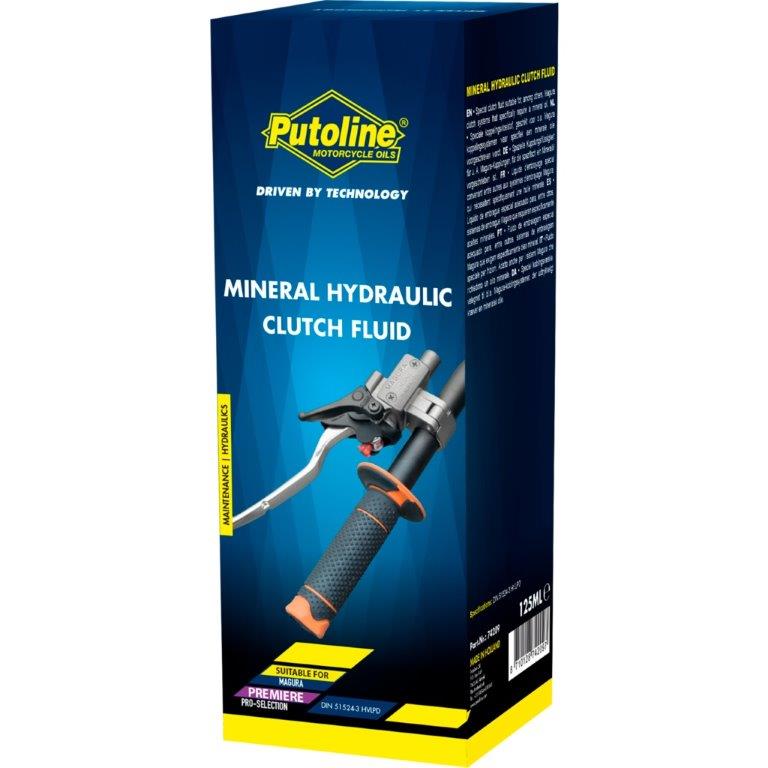 Putoline 125 ml pouch Hydraulic Clutch Fluid / minerale koppelingsvloeistof