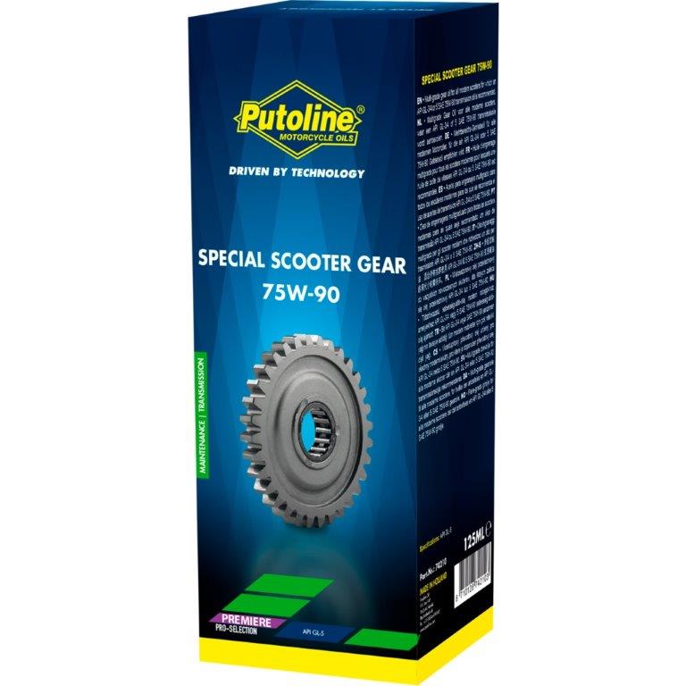 Putoline 125 ml pouch Special Scooter Gear 75W-90