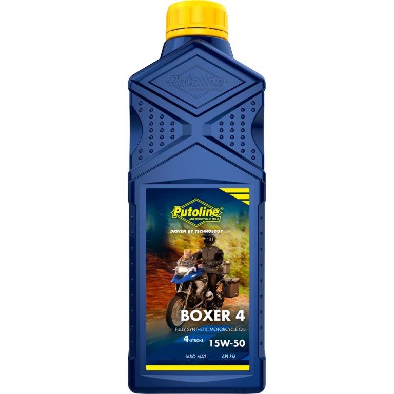 Putoline 1 liter Boxer 4 15W-50 vol-synthetische 4-takt motorfietsolie