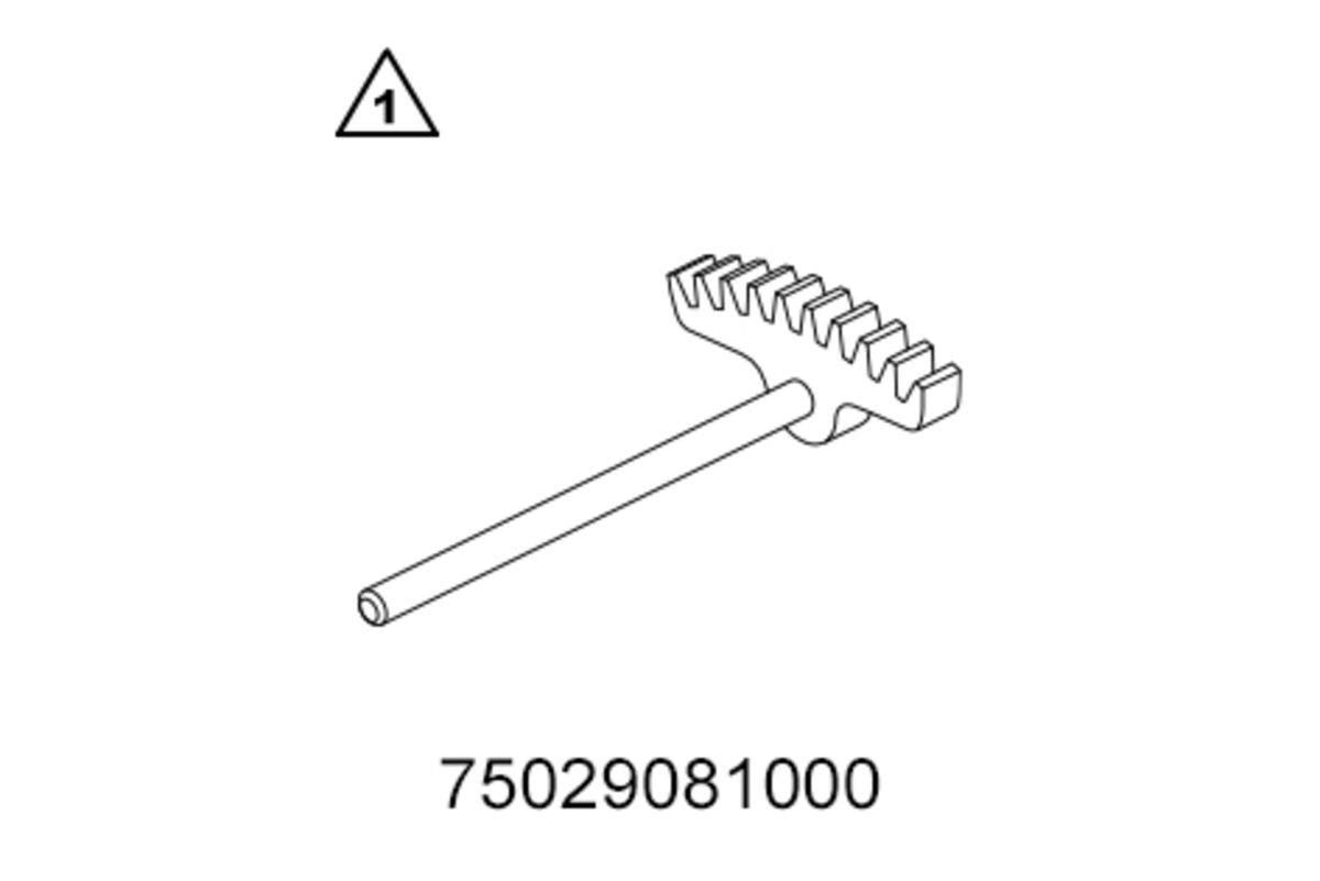 KTM Gear segment Artikelnummer: 75029081000 for 690 engines
