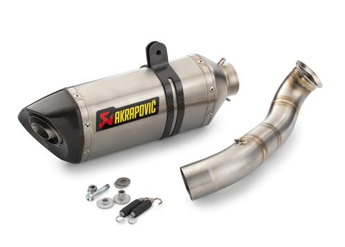 Akrapovic Uitlaat KTM 690 Duke Titanium slip-on