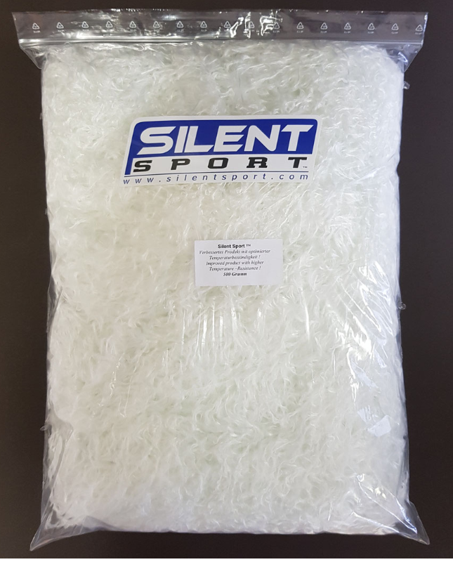 Silents Sport dempervulling 250 gr voor 2-Takt MX Enduro en straat motorfietsen