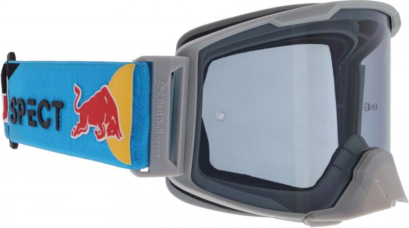 SPECT Red Bull Crossbril Strive Blauw/Grijs met Heldere Lens