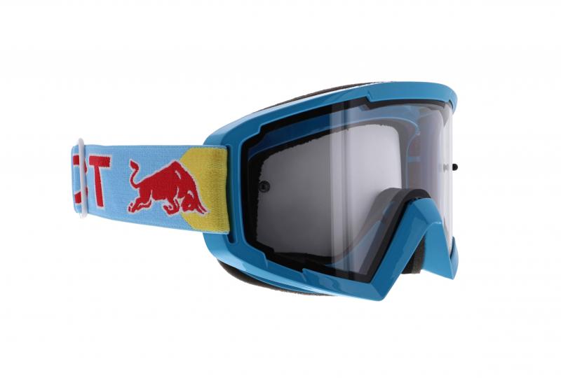 SPECT Red Bull Crossbril Whip Blauw met Heldere Lens
