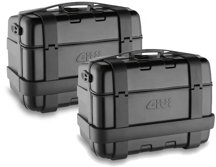 Givi TRK46BPACK2 TREKKER Monokey kofferset Zwart 46 L