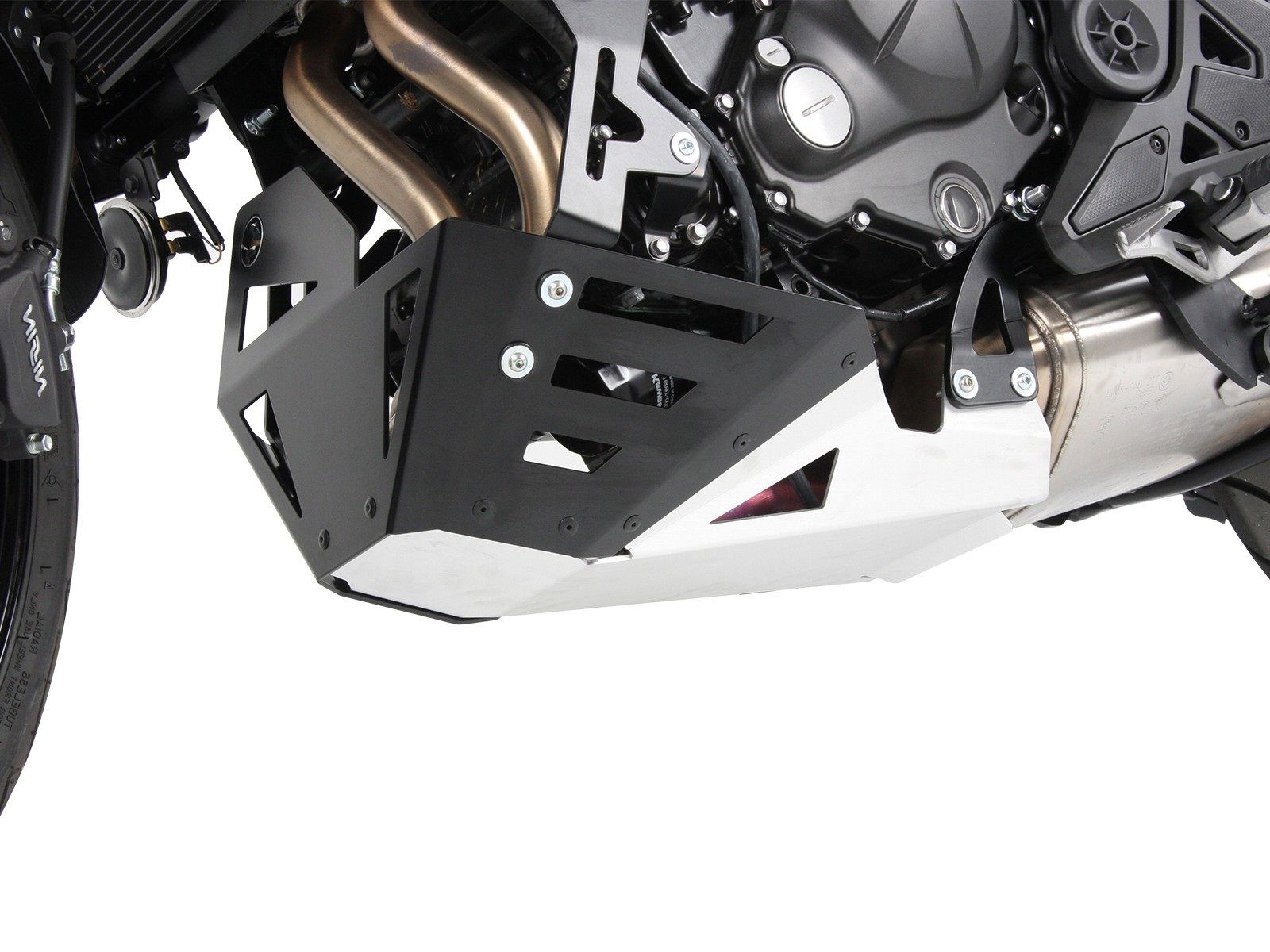 Hepco&Becker Aluminium Carterbescherming voor Kawasaki Versys 650 vanaf 2015 tot 2021