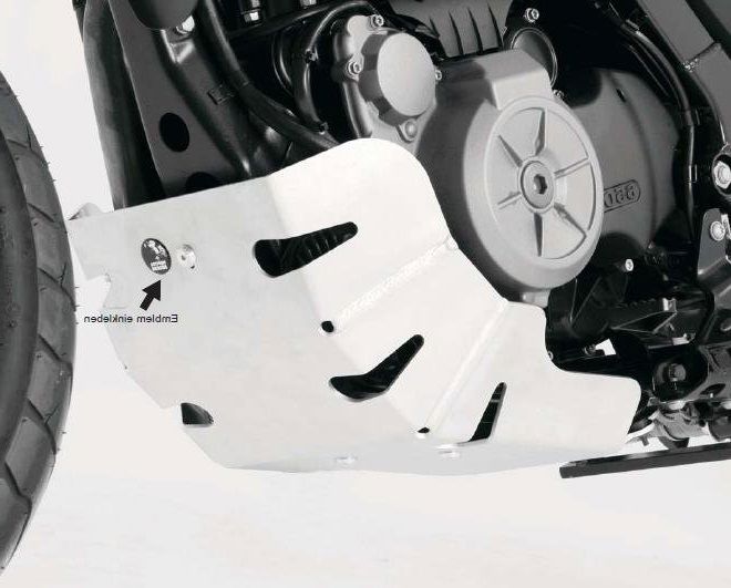 Hepco&Becker Aluminium Carterbescherming voor BMW G650GS vanaf 2011 tot 2016