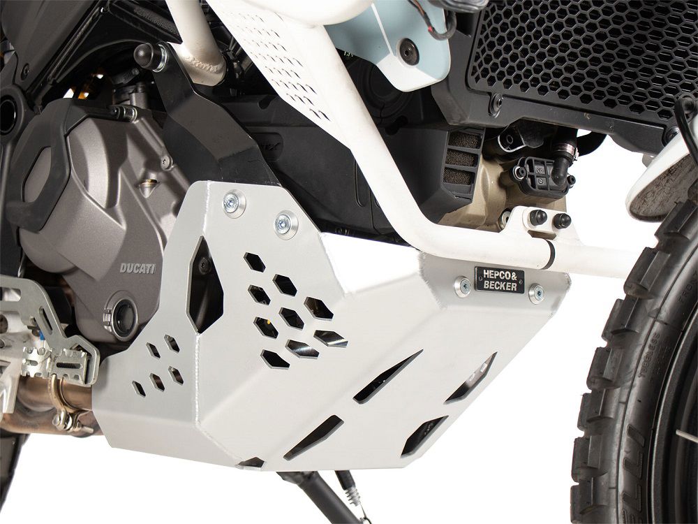 Hepco&Becker Aluminium Carterbescherming voor Ducati DesertX Rally vanaf 2024
