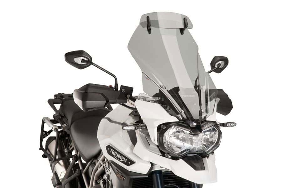 Puig Touring Windscherm Met Opzet Ruitje Triumph 1200 Tiger Explorer 2016-2017